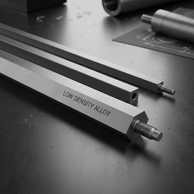 Barras de aleación de magnesio personalizadas con baja densidad, ideales para piezas mecánicas ligeras y aplicaciones estructurales