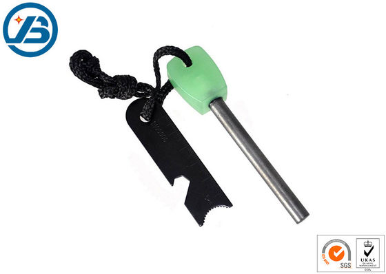 comprar Barra del pedernal del magnesio de la manija del arrancador de fuego del magnesio de la herramienta de la supervivencia del campo que acampa online manufacture